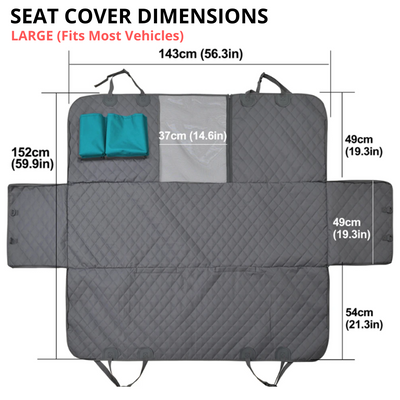 Waterproof Non-Slip Car Seat Hammock Cover