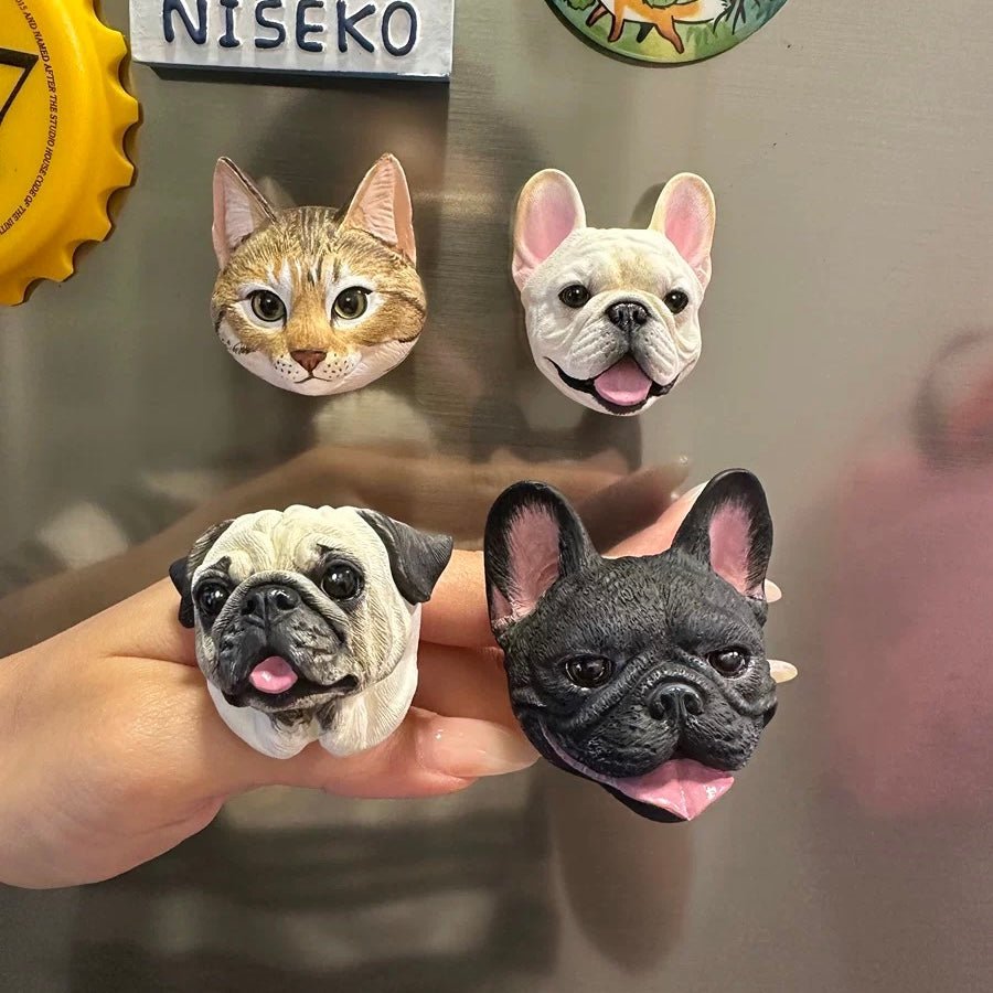 Custom-Engraved Magnetic Pet Figurine