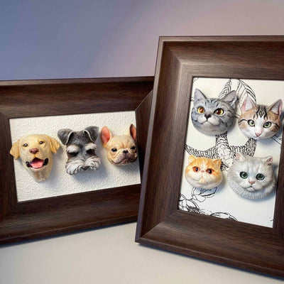 Custom-Engraved Magnetic Pet Figurine